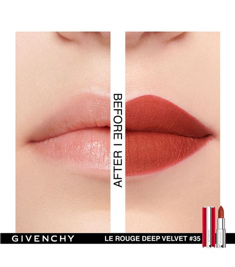 givenchy le rouge 试色|Givenchy lipstick le rouge.